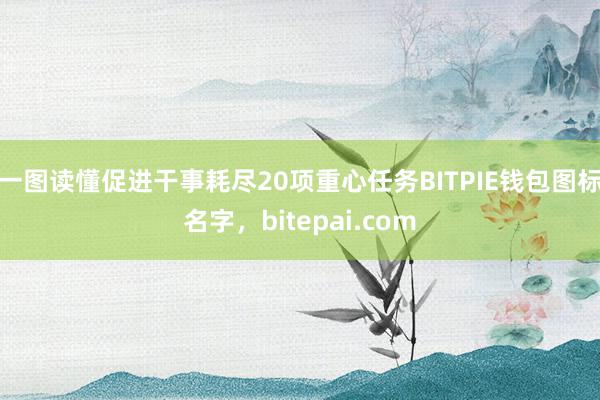 一图读懂促进干事耗尽20项重心任务BITPIE钱包图标名字，bitepai.com