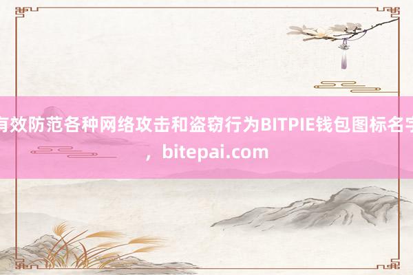 有效防范各种网络攻击和盗窃行为BITPIE钱包图标名字，bitepai.com