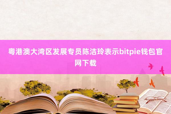 粤港澳大湾区发展专员陈洁玲表示bitpie钱包官网下载