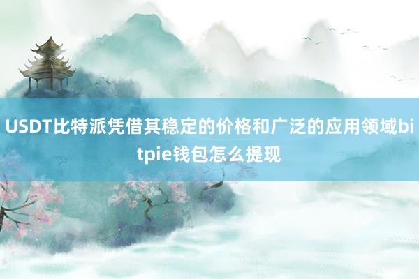 USDT比特派凭借其稳定的价格和广泛的应用领域bitpie钱包怎么提现