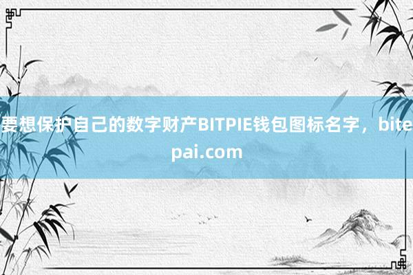 要想保护自己的数字财产BITPIE钱包图标名字，bitepai.com