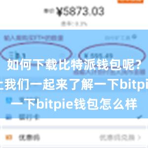 如何下载比特派钱包呢？下面就让我们一起来了解一下bitpie钱包怎么样