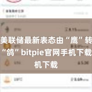 美联储最新表态由“鹰”转“鸽”bitpie官网手机下载